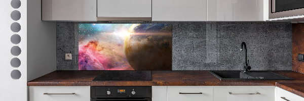 Panel de pared de cocina Galaxia