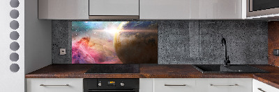 Panel de pared de cocina Galaxia