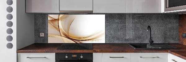 Salpicadero de cocina Ondas abstractas