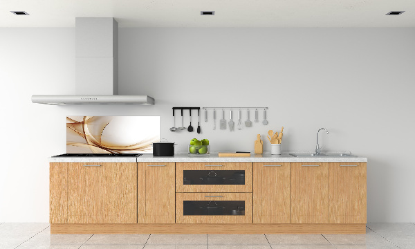 Salpicadero de cocina Ondas abstractas