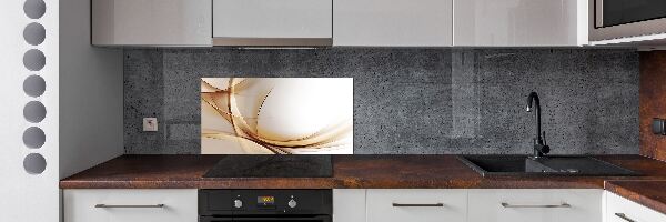 Salpicadero de cocina Ondas abstractas