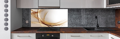 Salpicadero de cocina Ondas abstractas