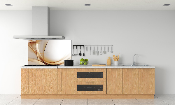 Salpicadero de cocina Ondas abstractas