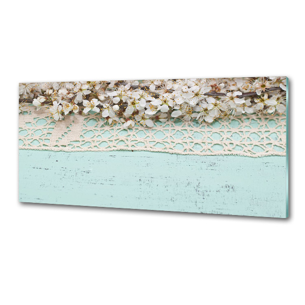 Salpicadero de cocina flores de cerezo