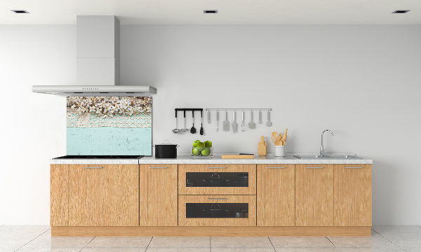 Salpicadero de cocina flores de cerezo