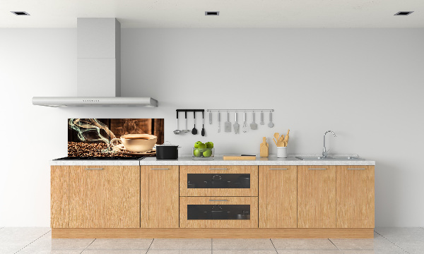 Panel de pared de cocina Café aromático