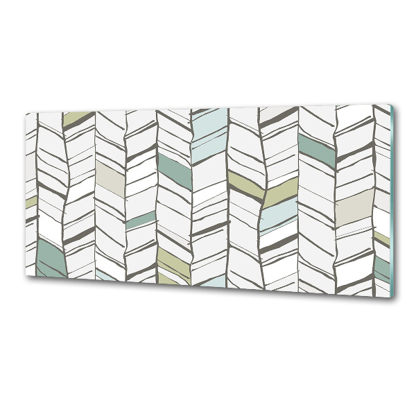 Salpicadero de cocina Patrón de espiga