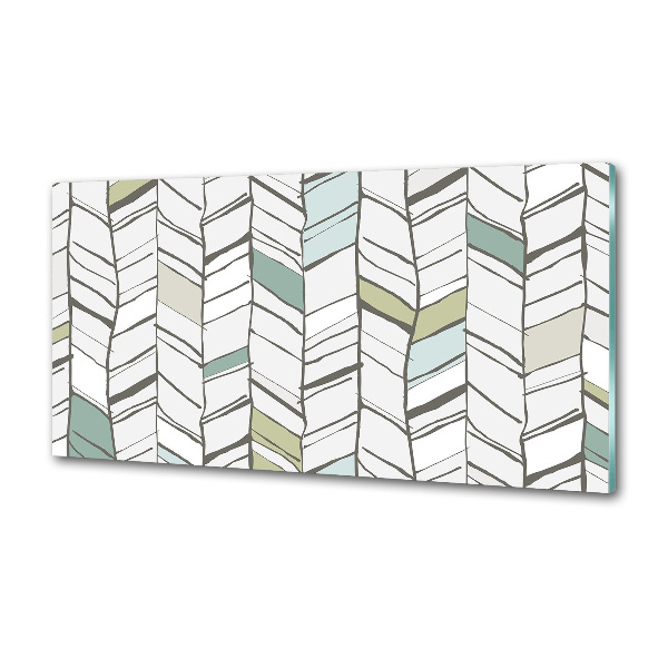 Salpicadero de cocina Patrón de espiga