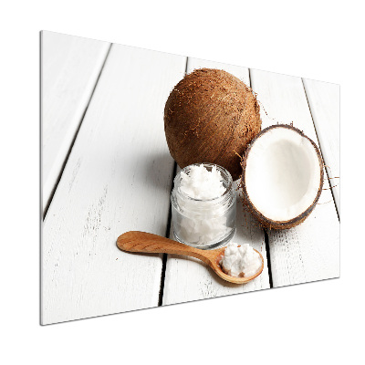 Salpicadero de cocina Aceite de coco