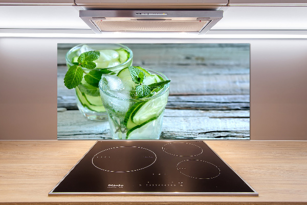 Panel para cocina agua de pepino