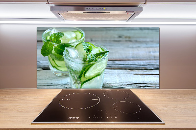 Panel para cocina agua de pepino