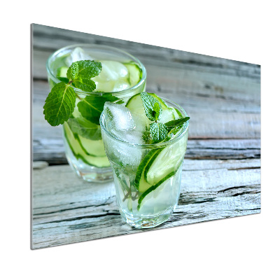 Panel para cocina agua de pepino