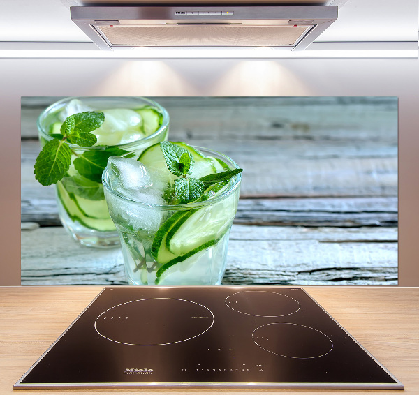 Panel para cocina agua de pepino