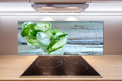 Panel para cocina agua de pepino