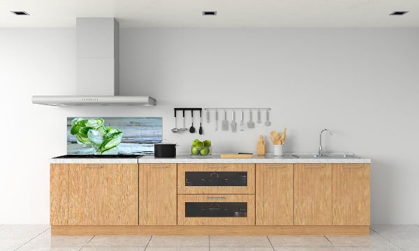 Panel para cocina agua de pepino