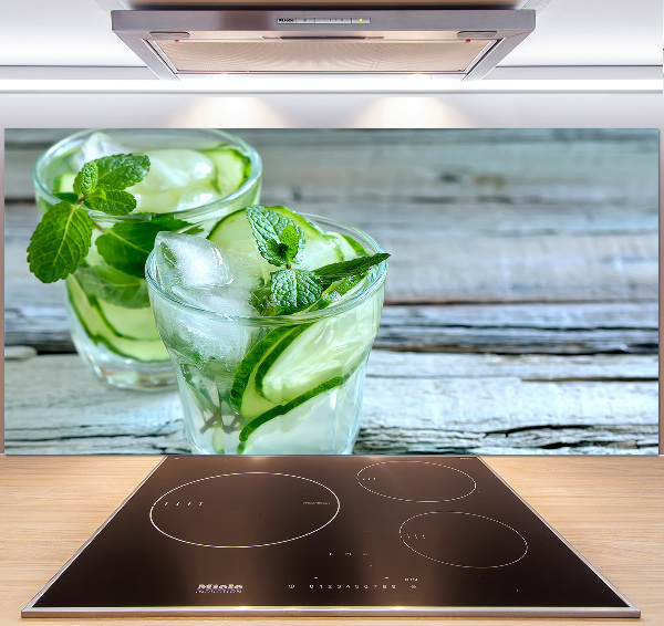 Panel para cocina agua de pepino