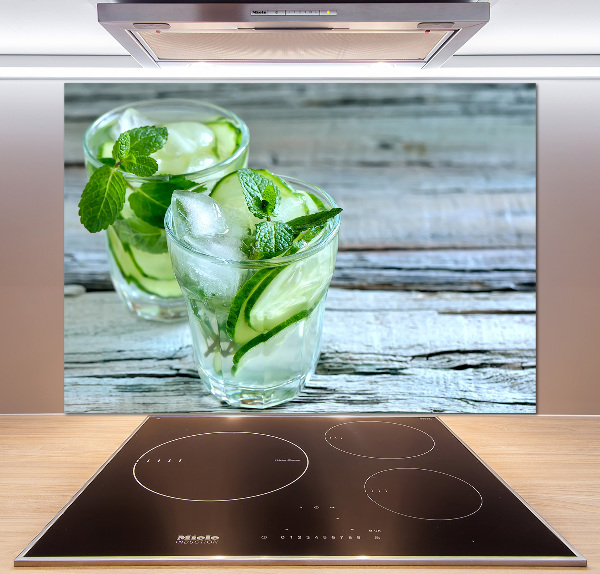 Panel para cocina agua de pepino