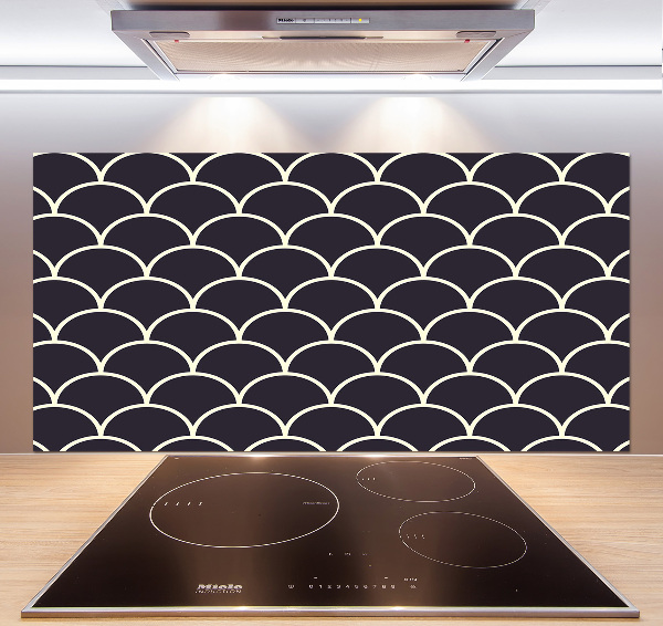 Panel antisalpicaduras escamas de pescado