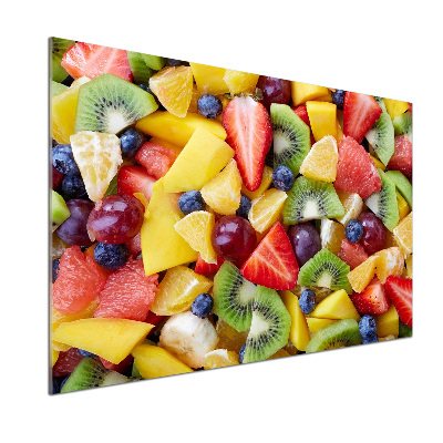 Panel de pared de cocina Fruta en rodajas