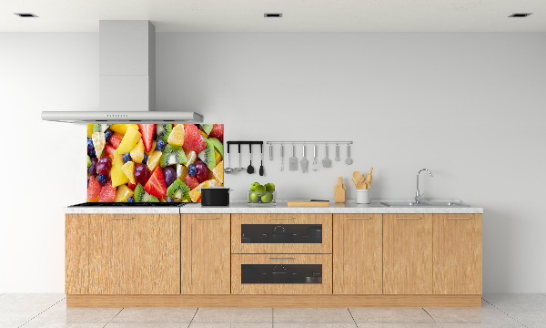 Panel de pared de cocina Fruta en rodajas