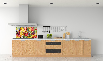 Panel de pared de cocina Fruta en rodajas