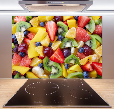 Panel de pared de cocina Fruta en rodajas