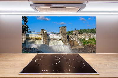 Salpicadero de cocina Presa de agua