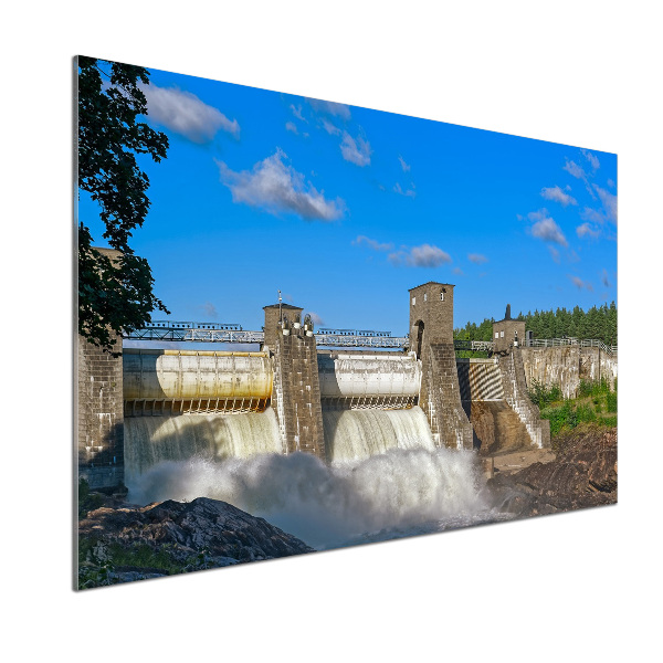 Salpicadero de cocina Presa de agua