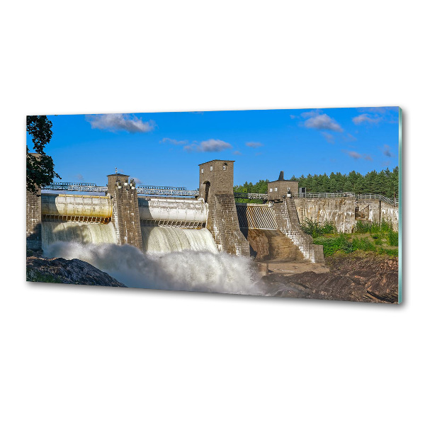 Salpicadero de cocina Presa de agua