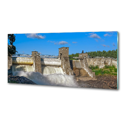 Panel dekor szkło Zapora wodna