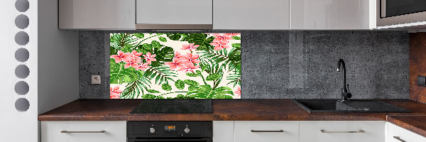 Salpicadero para cocina Patrón floral