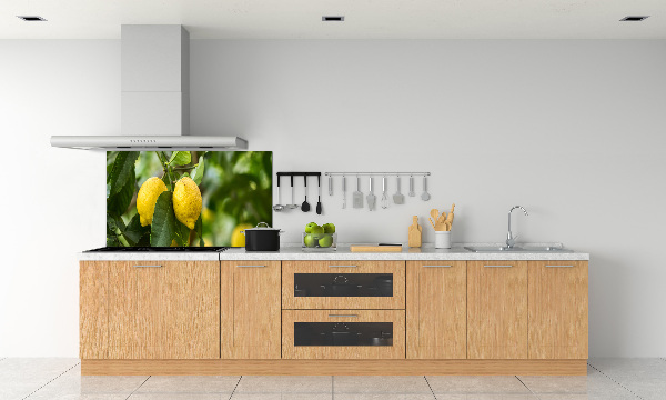 Salpicadero de cocina Limones en el árbol