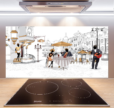 Panel para cocina Cafetería