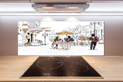 Panel para cocina Cafetería