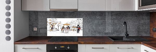 Panel para cocina Cafetería