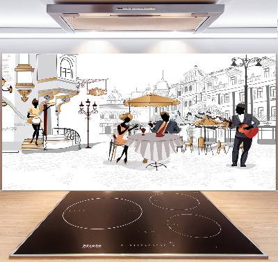 Panel para cocina Cafetería