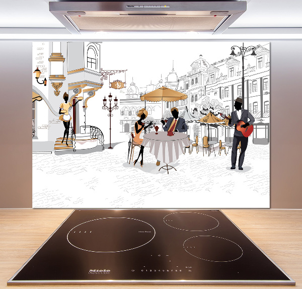 Panel para cocina Cafetería