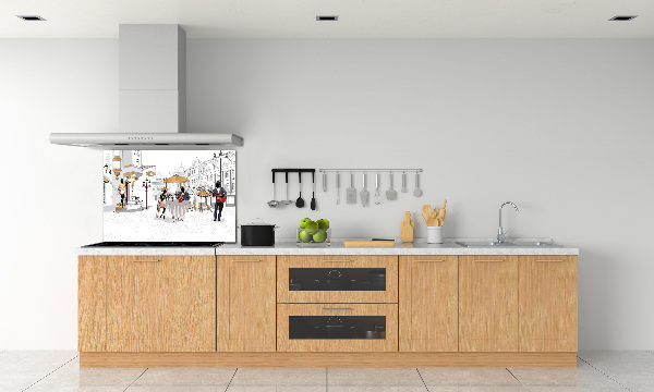 Panel para cocina Cafetería