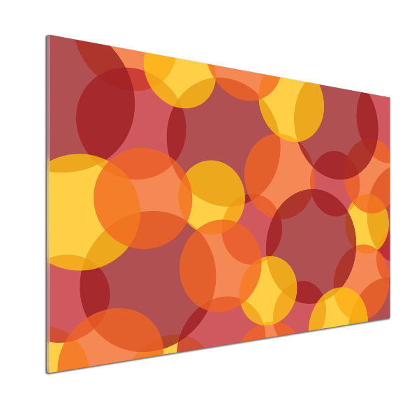 Salpicadero para cocina Círculos de colores