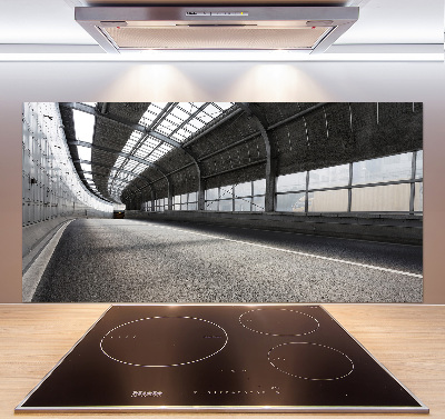 Panel do kuchni Droga w tunelu