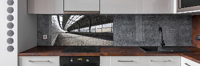 Salpicadero para cocina Carretera en el túnel