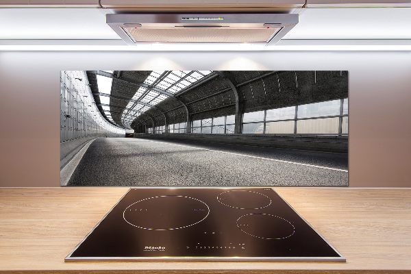 Panel do kuchni Droga w tunelu