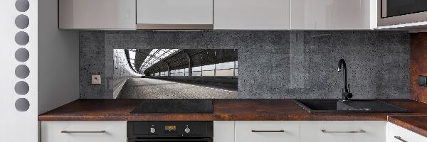 Salpicadero para cocina Carretera en el túnel