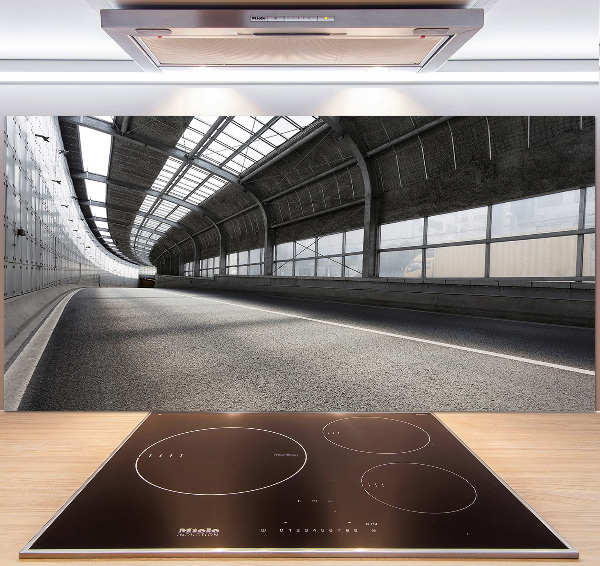 Salpicadero para cocina Carretera en el túnel