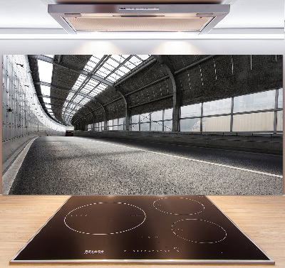 Salpicadero para cocina Carretera en el túnel