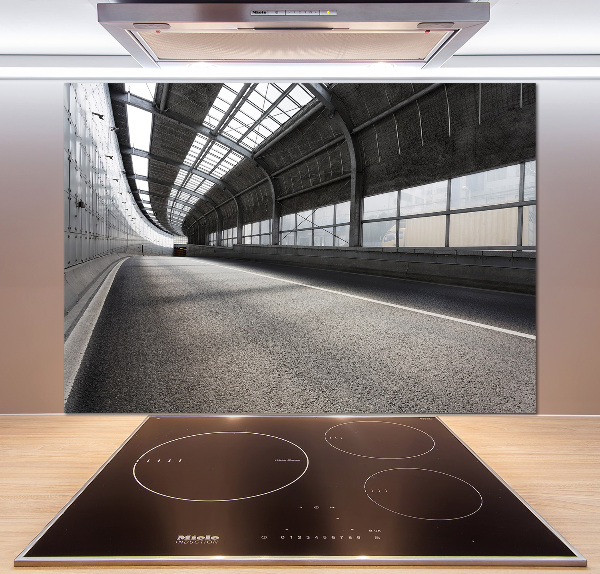 Salpicadero para cocina Carretera en el túnel