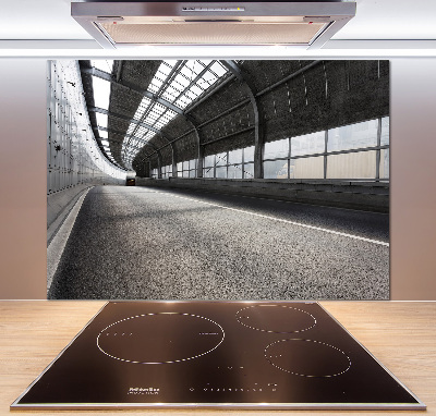 Panel do kuchni Droga w tunelu