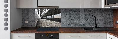 Panel do kuchni Droga w tunelu