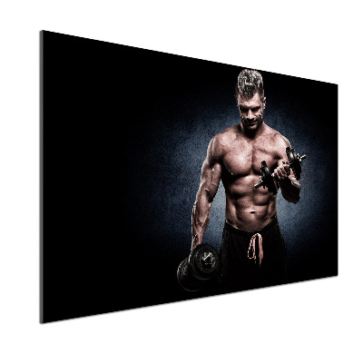 Panel de pared de cocina desarrollo muscular