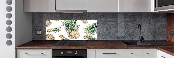 Panel de pared de cocina Piñas